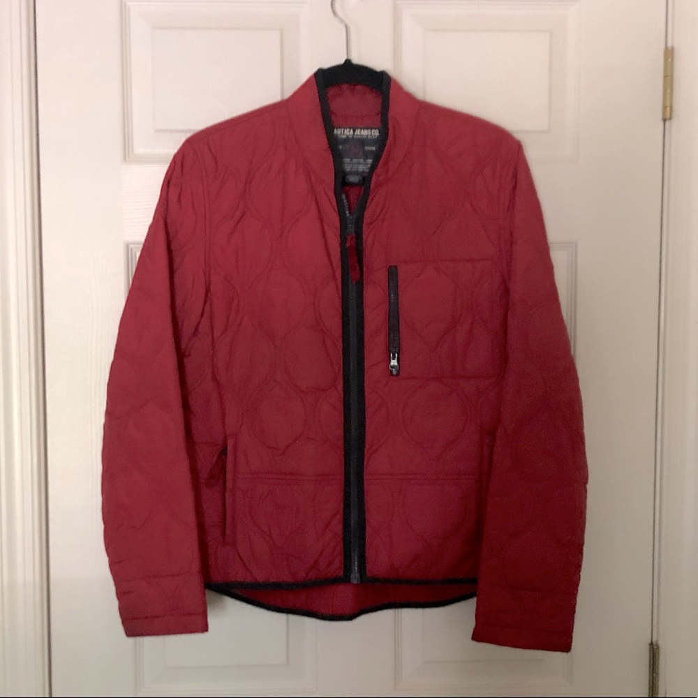 Nautica Jeans Quilted Nylon Jacket